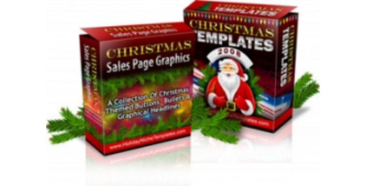 Christmas Sales Page Graphics & Templates-446