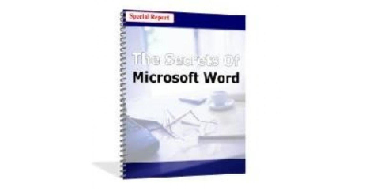 The Secrets Of Microsoft Word-7836