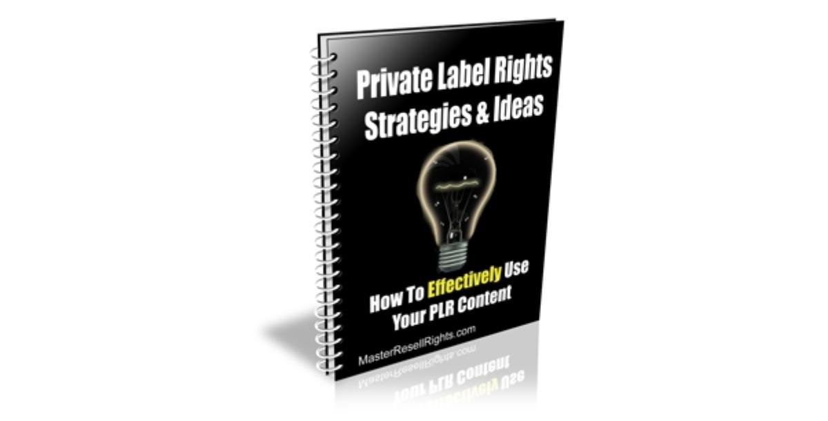 Private Label Rights Strategies & Ideas-8712