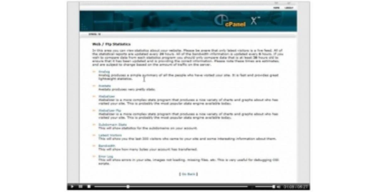 How To Check Your Visitor / Usage Stats In Cpanel-1033