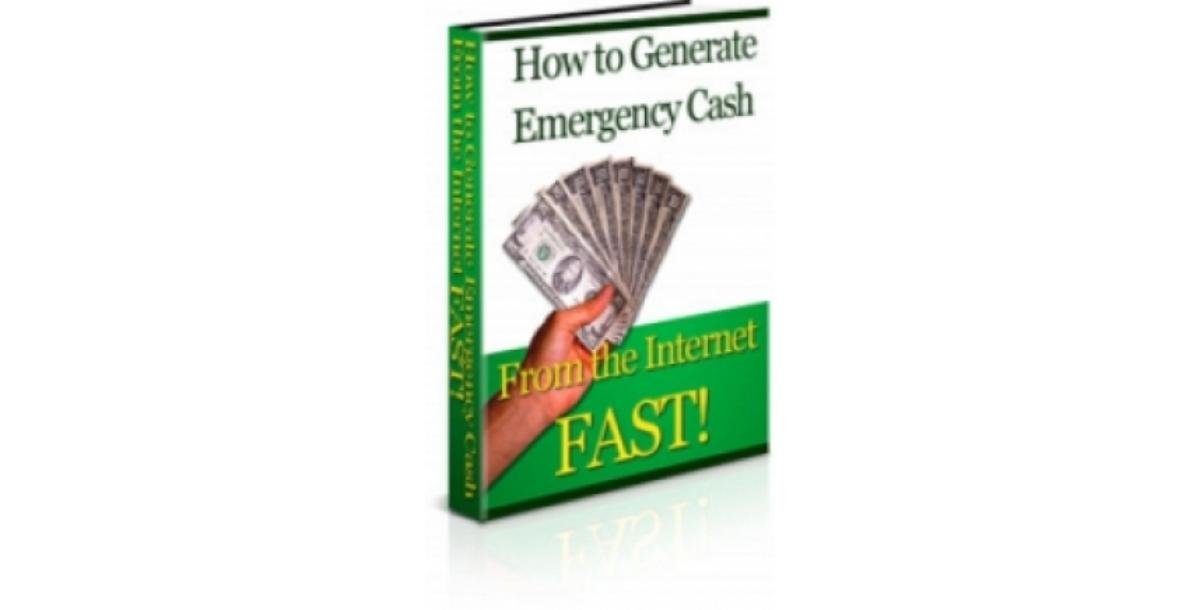 How To Generate Emergency Cash-8726