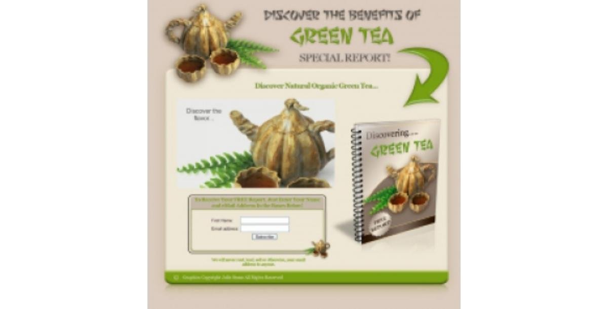 Discover The Benefits Of Green Tea Special Report!-5644