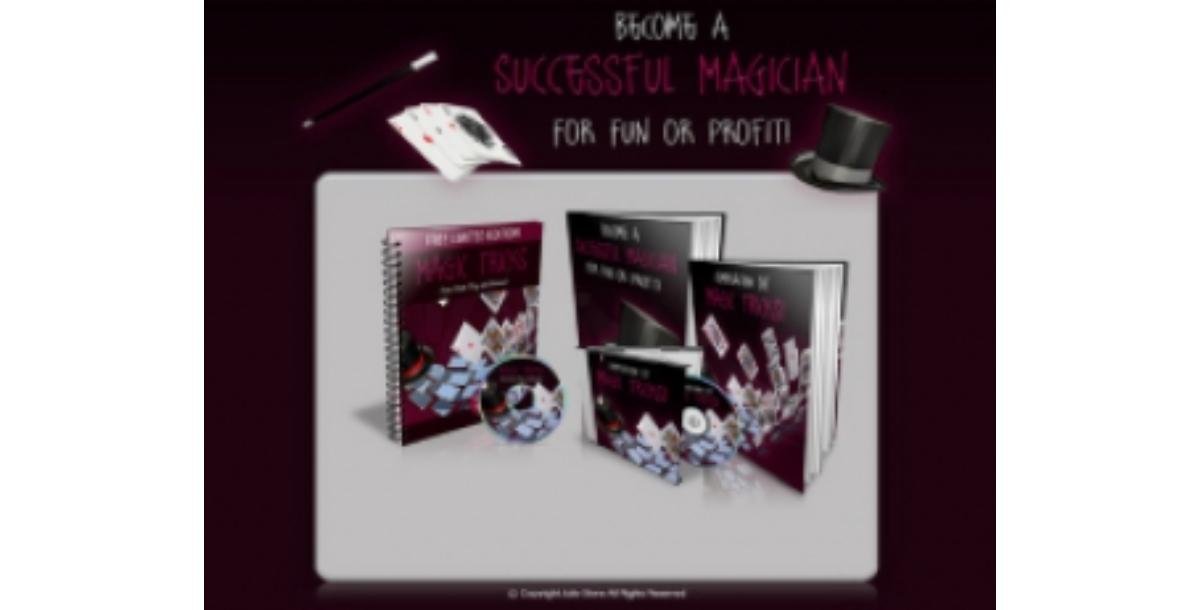 Become A Successful Magician For Fun Or Profit!-5335