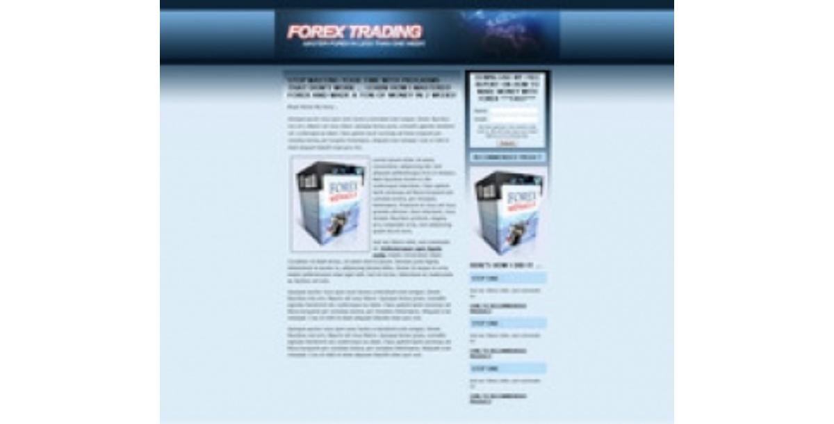 Forex Landing Page Template-3874