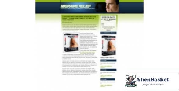 Migraine Landing Page Template-3876