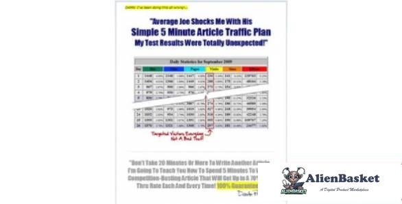 Simple 5 Minute Article Traffic Plan-1801