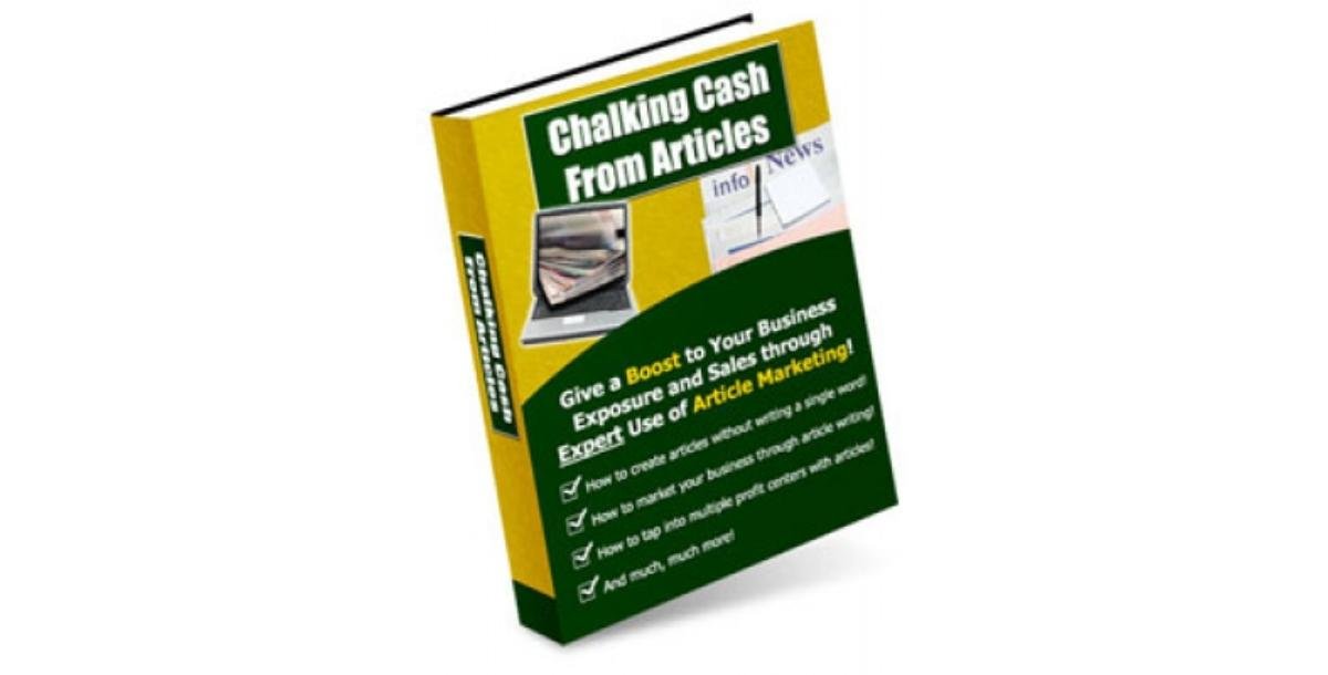 Chalking Cash From Articles-8784