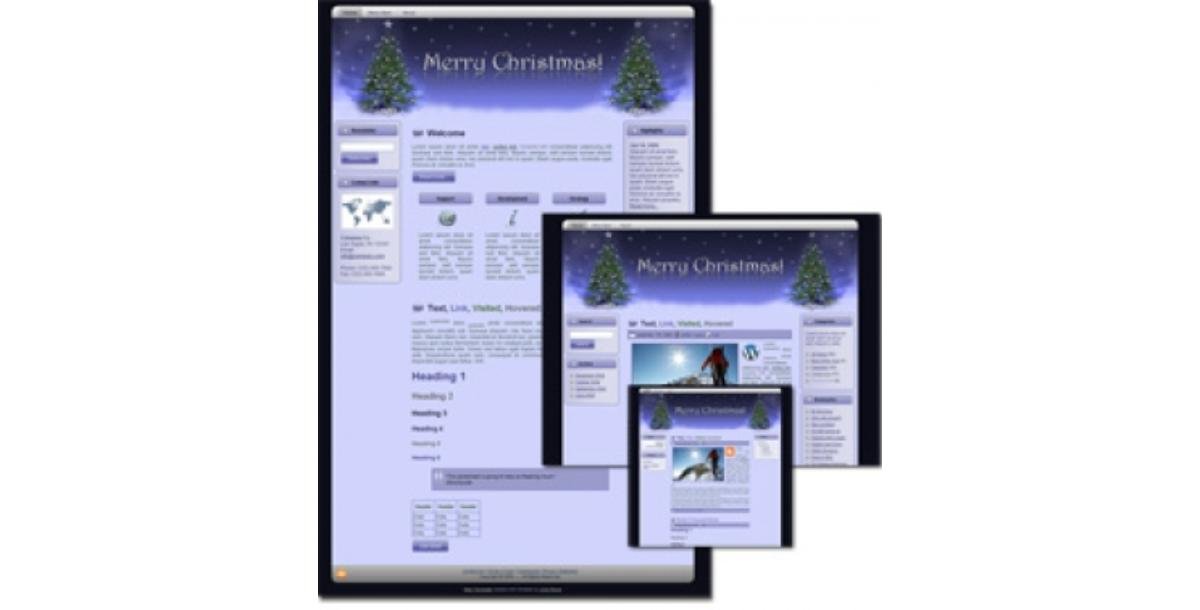 Christmas Wordpress, Blogger and HTML Templates-449