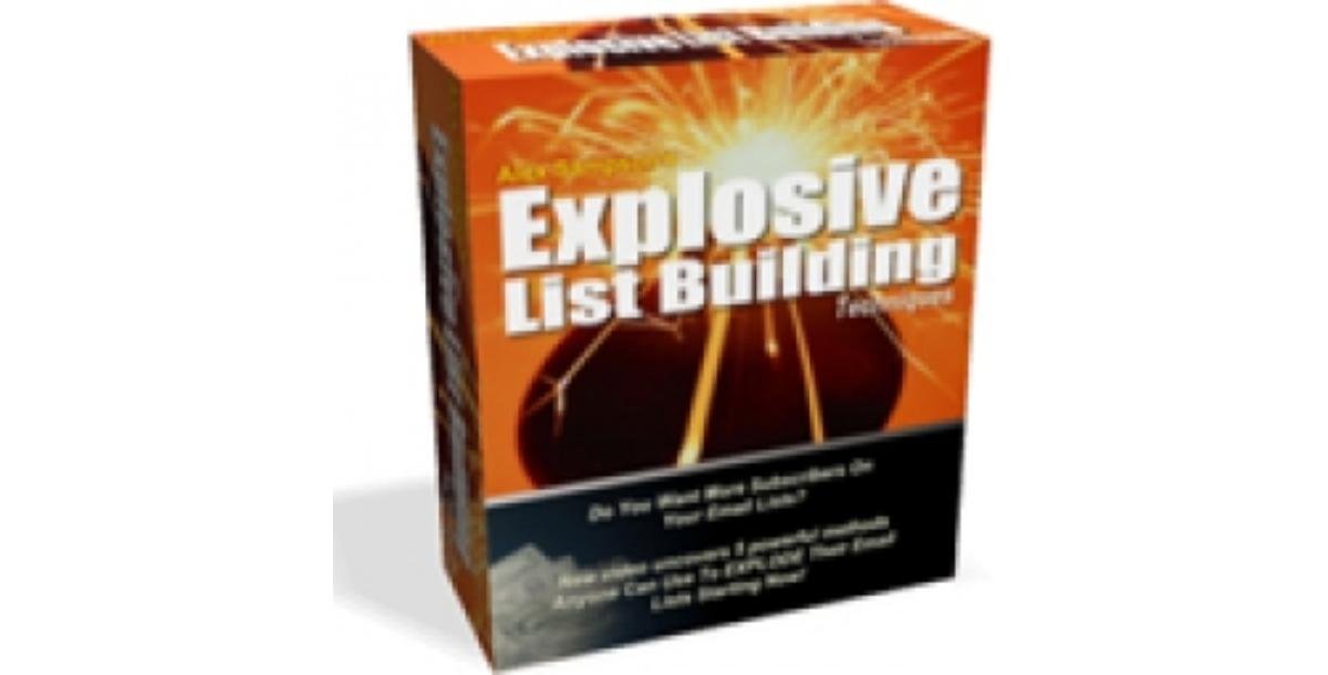 Explosive List Building-716