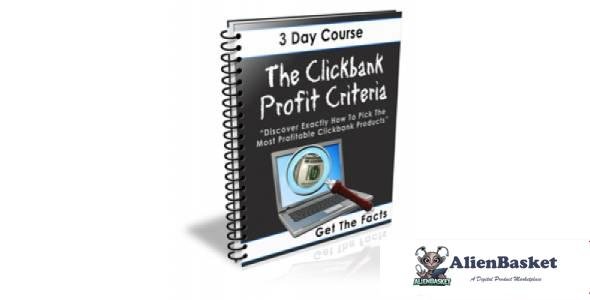 The Clickbank Profit Criteria-3155