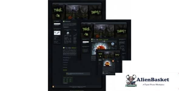 Halloween Witches House WP Theme-937