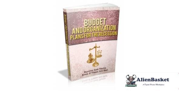 Budget And Organization Plans For The Recession-9023