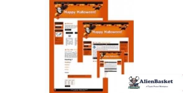 Halloween Site Template 2-930