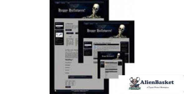 Halloween Site Template 1-929