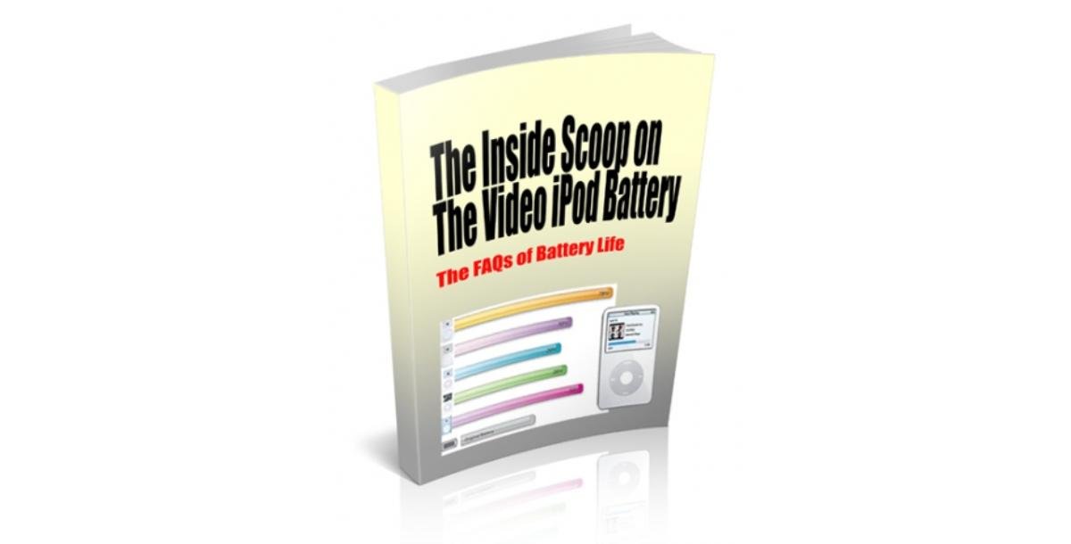 The Inside Scoop On The Video iPod Battery-7869