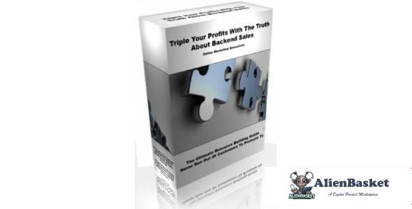 Triple Your Profits With The Truth About Backend Sales-9072