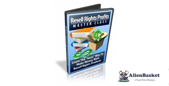 Resell Rights Profits Master Class-9109