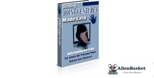 Striking Joint Ventures Made Easy-7945