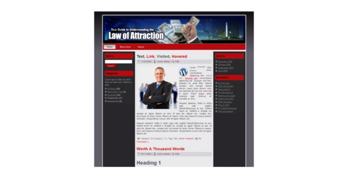 Law Of Attraction Templates-6963
