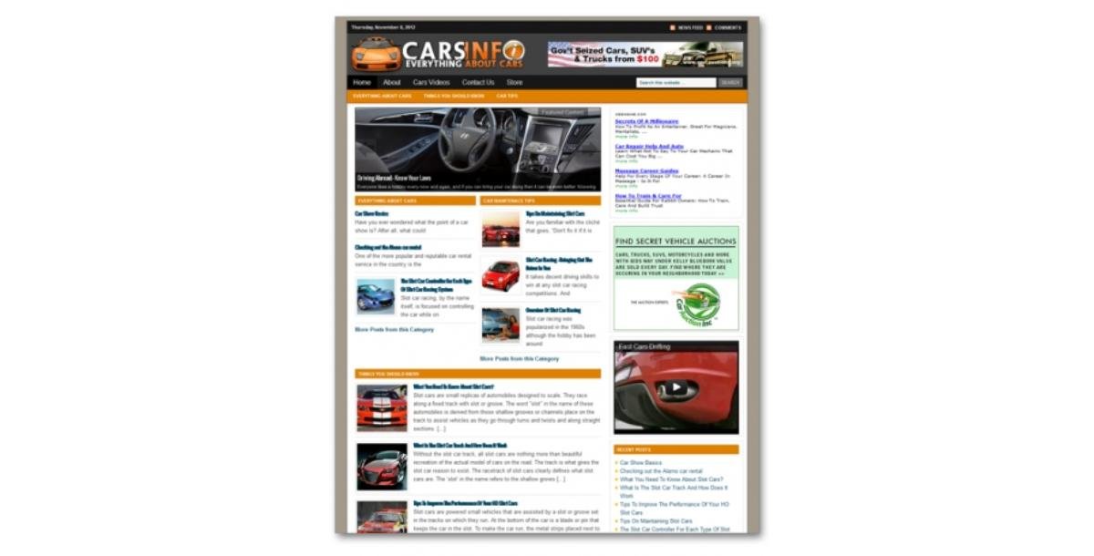 Cars And Automobile Niche Blog-388