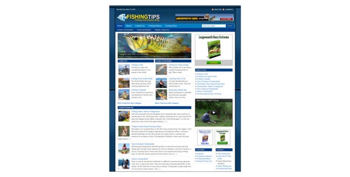 Fishing Niche Blog Package-3901