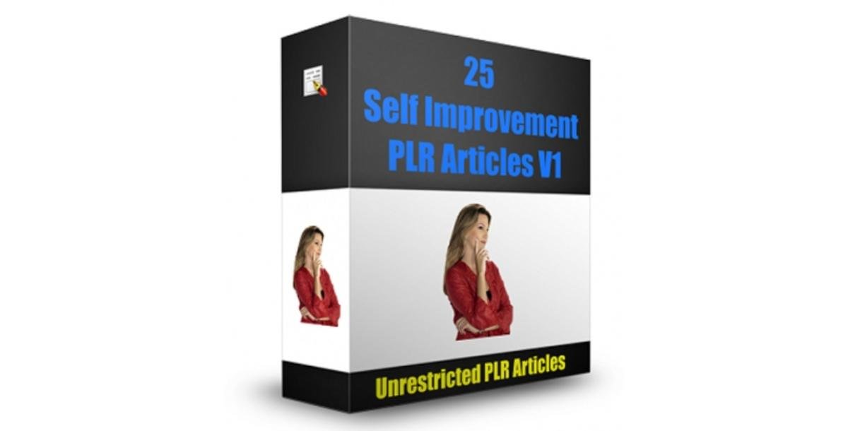 25 Self Improvement PLR Articles V1-6227