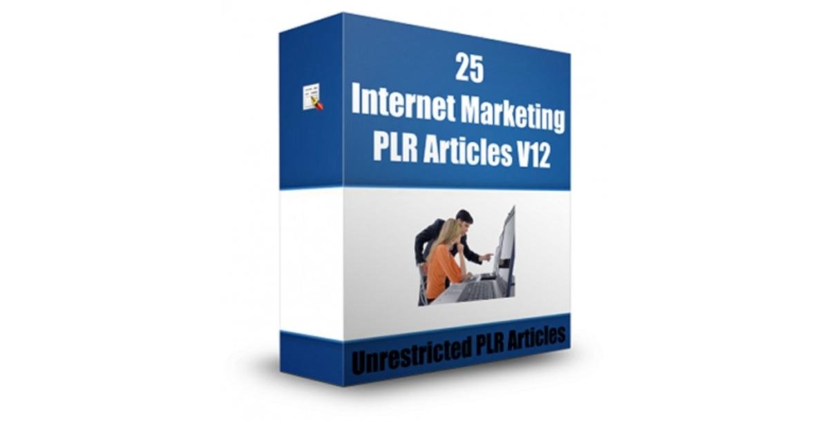 25 Internet Marketing PLR Articles V12-3946