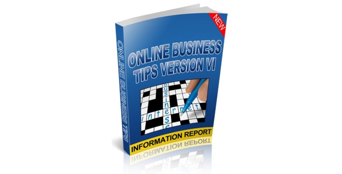 Online Business Tips Version VI-8167