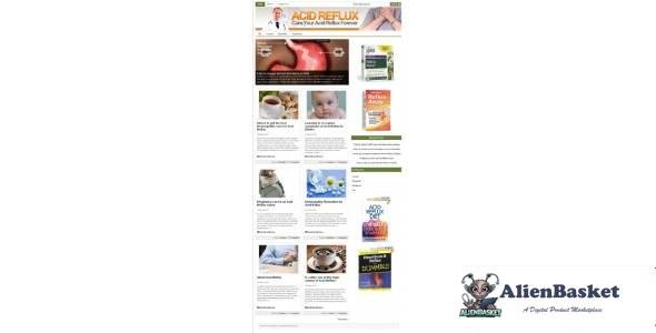 Acid Reflux PLR Niche Blog-4027