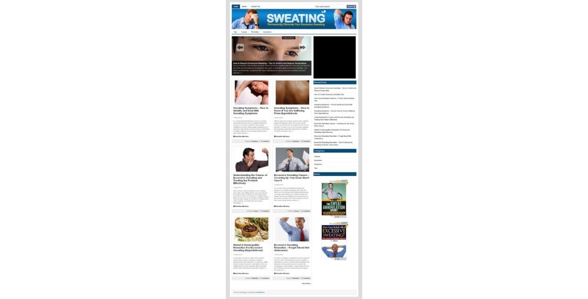 Sweating PLR Niche Blog-4028