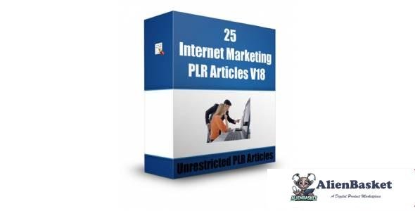 25 Internet Marketing PLR Articles-4044