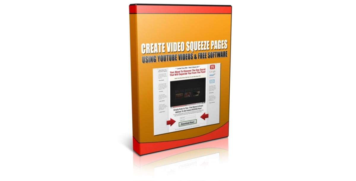Create Video Squeeze Pages Using YouTube Videos and Free Software-549