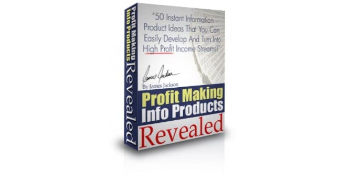 Profit Making Info Products Revealed-8812