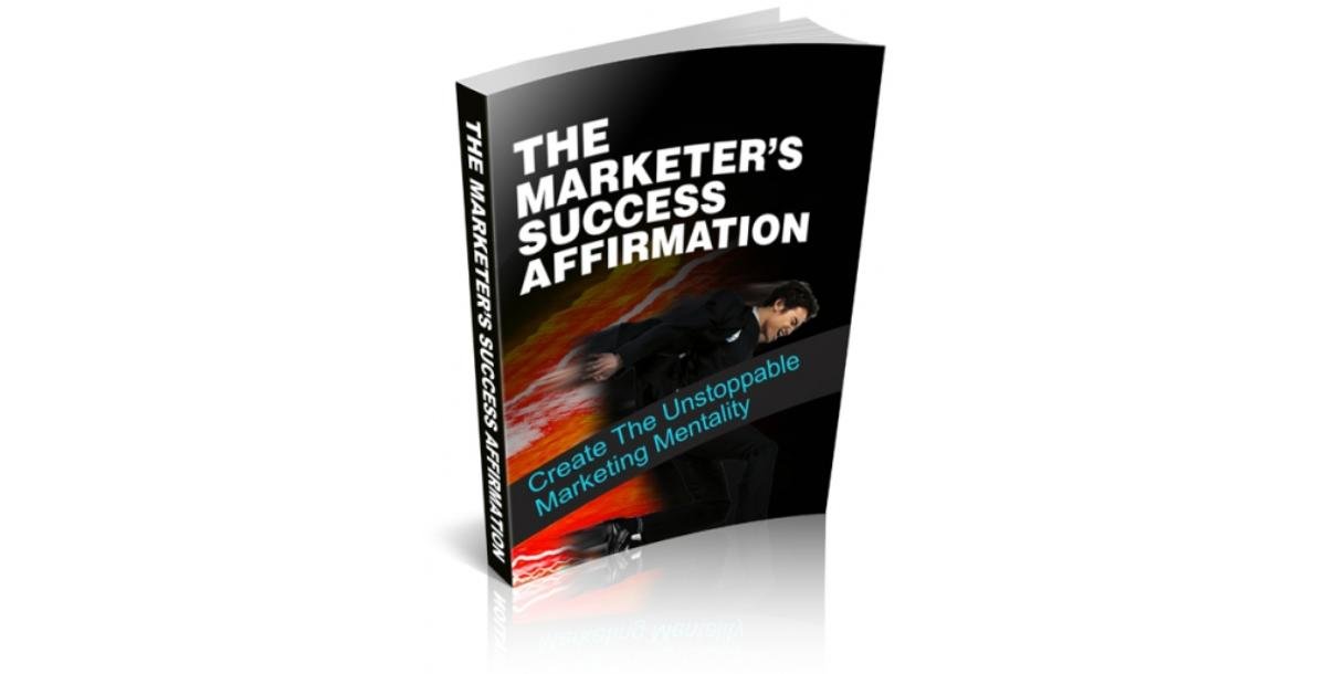 The Marketers Success Affirmation-6390