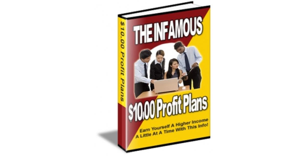 The Infamous $10.00 Profit Plans-8449