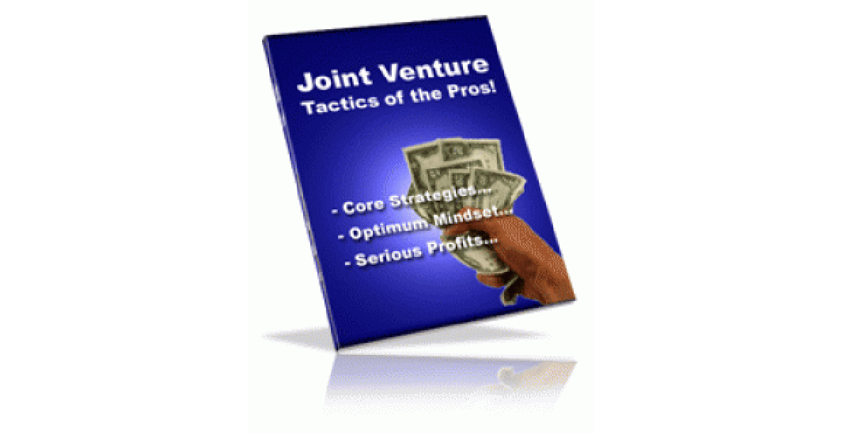 Joint Venture Tactics of the Pros!-8452
