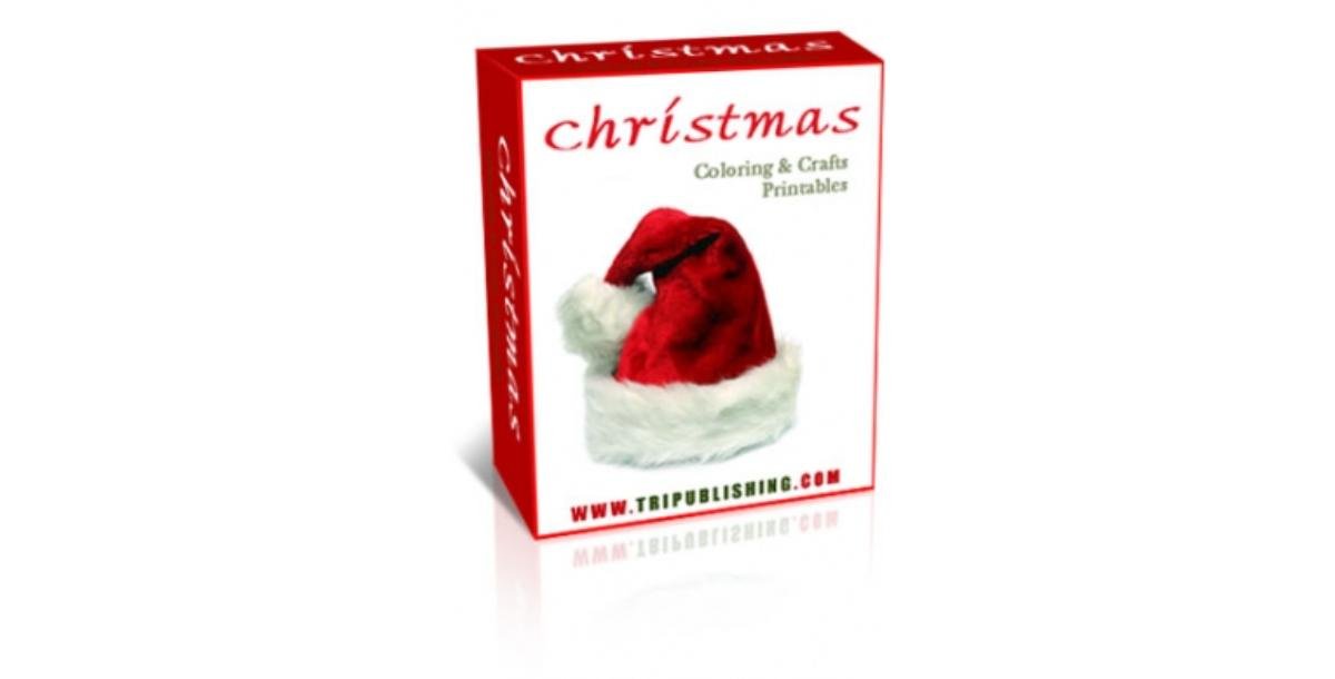 Christmas Coloring & Crafts Printables-2416