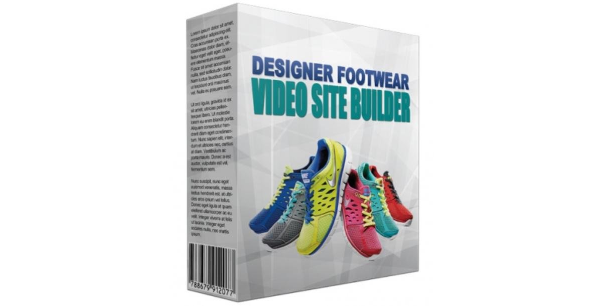Designer Footwear Video Site Builder-586