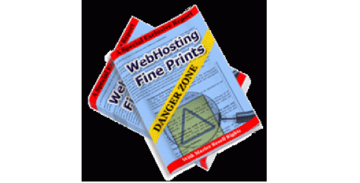 Web Hosting Fine Prints Danger Zone-7338