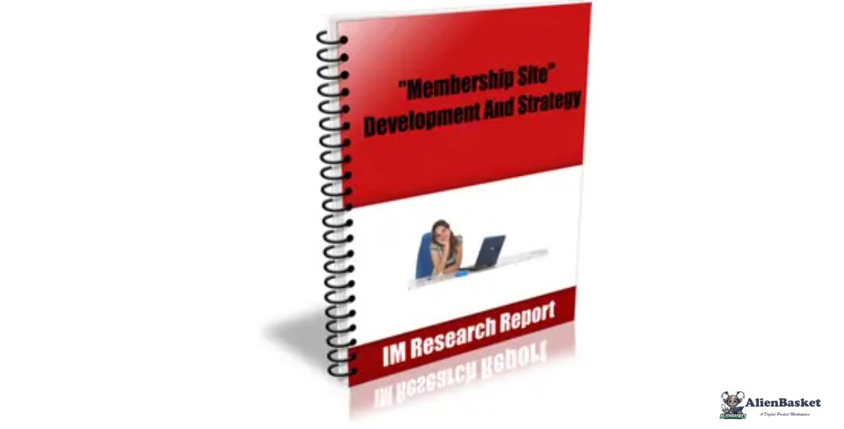 Membership Site ? Development And Strategy-3686