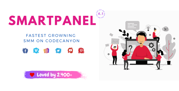 115052 SmartPanel - SMM Panel Script v1.3 