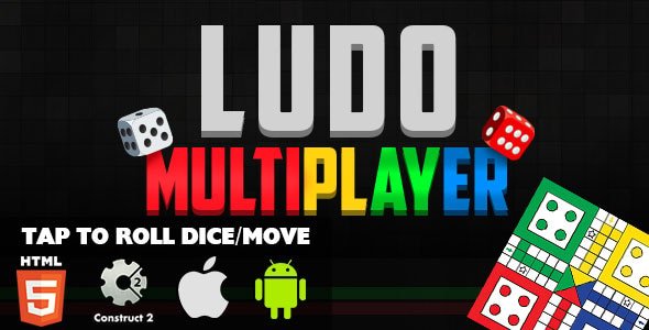 115047 Ludo Multiplayer - HTML5 Game (CAPX) 