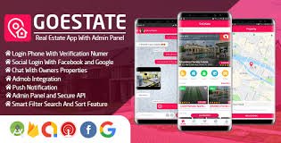 115042 GoEstate - Real Estate App With Admin Panel 