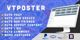 114964 VTPoster - Facebook Marketing Tool v1.5 