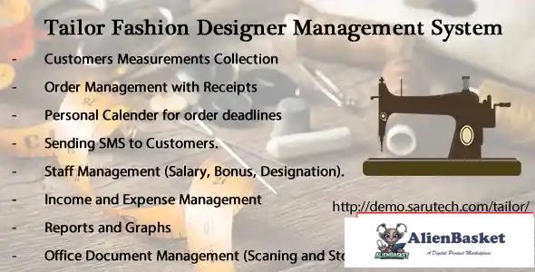 114997 Tailor / Fashion Designer Management System 