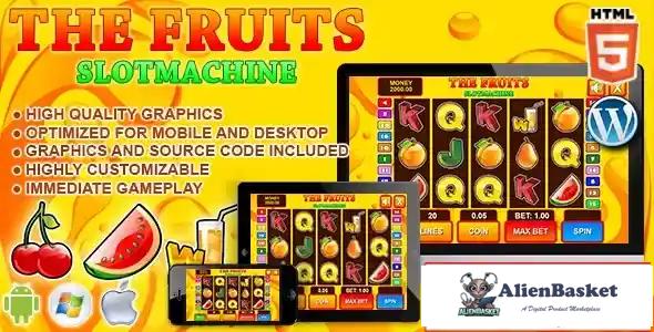 114983 Slot Machine The Fruits - HTML5 Casino Game 