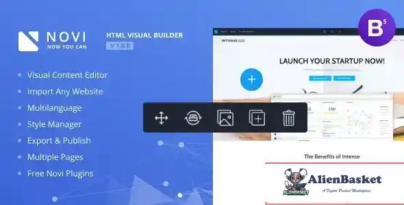 115034 Novi - HTML Page Builder & Visual Content Editor v0.9.5 
