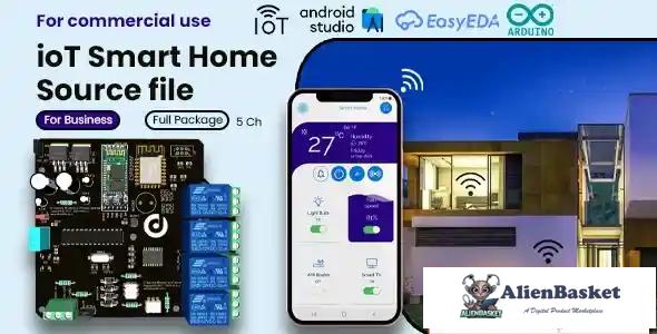 115118 ioT Smart Home Automation Android App + Circuit + Gerber v3.0 