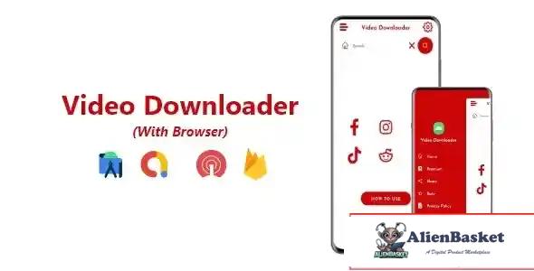 115390 Video Downloader with Browser ADMOB, FIREBASE, ONESIGNAL v1.0 70299