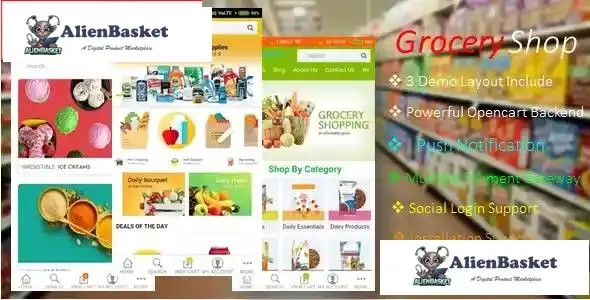 114949 Android Ecommerce - GroceryShop App 